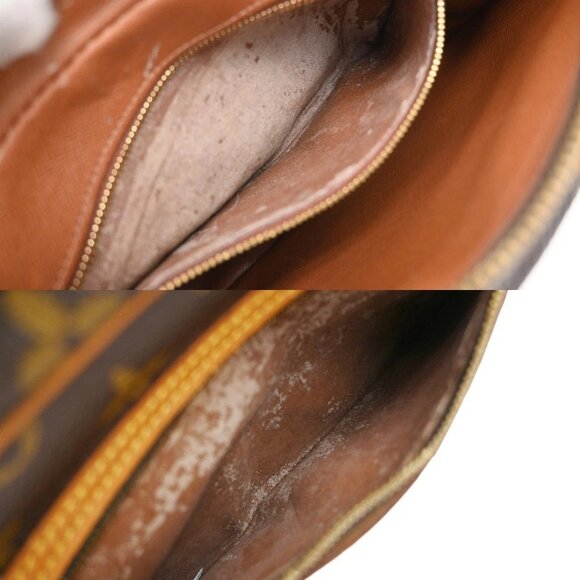 LOUIS VUITTON Marly Dragonne GM Clutch Hand Bag Monogram Brown M51825 36KB186 - Picture 13 of 15